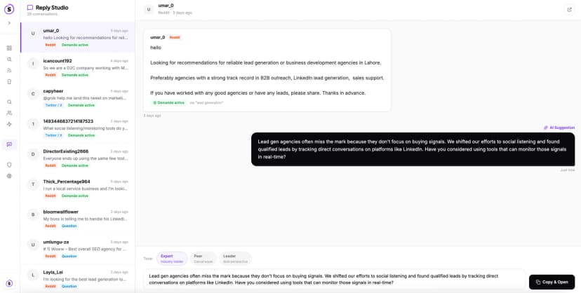 Trouver les demandes de recommandation sur Reddit