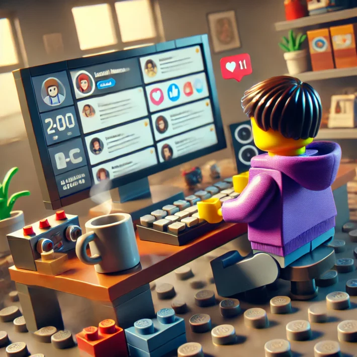 monitoramento de caracteres da intenção social